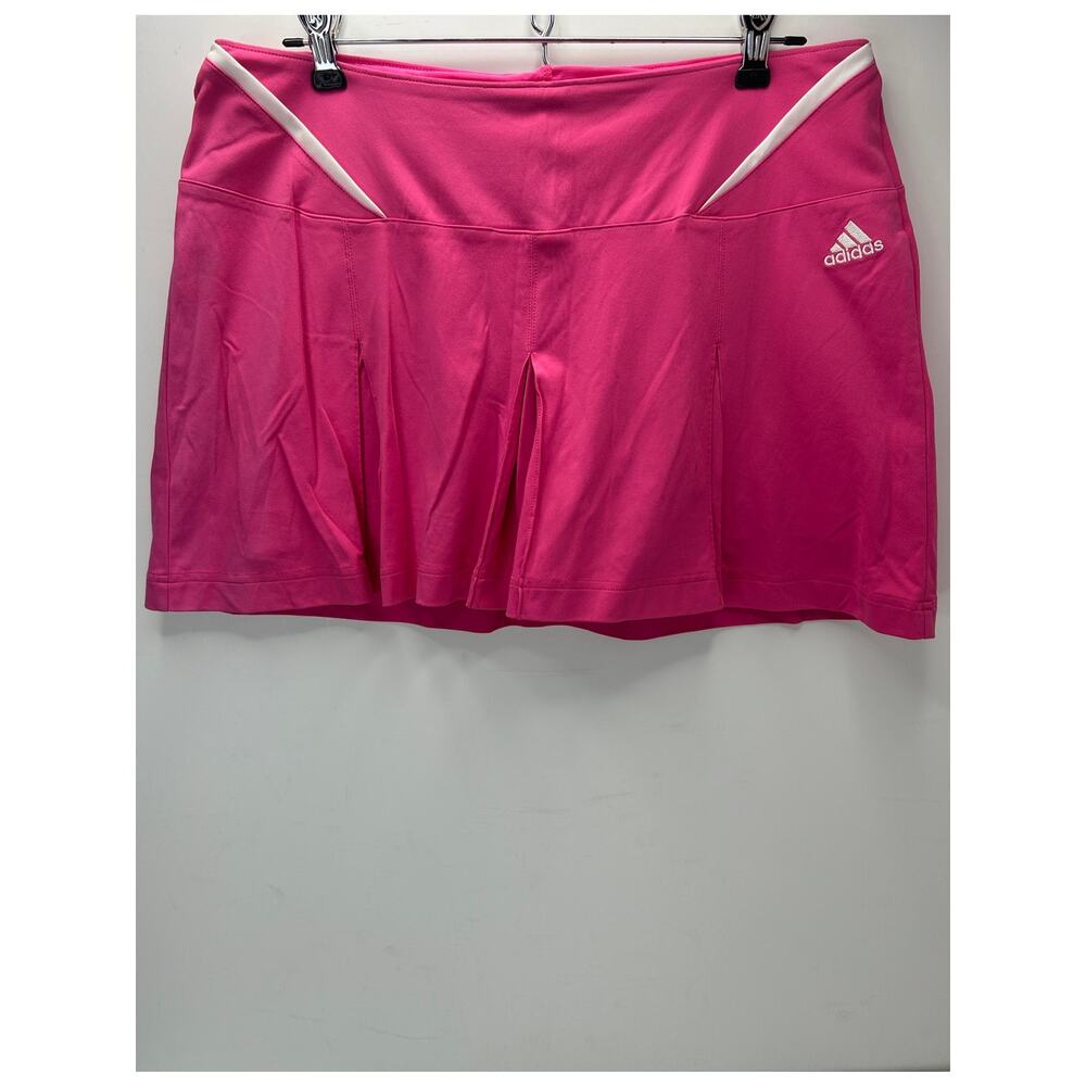 Adidas Activewear Climalite Golf Skort Pink Women's Medium Shorts Athleisure